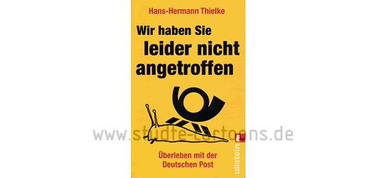 Illustrationen im Buch 'Wir haben Sie leider nicht angetroffen  Überleben mit der Deutschen Post von Hans-Hermann Thielke